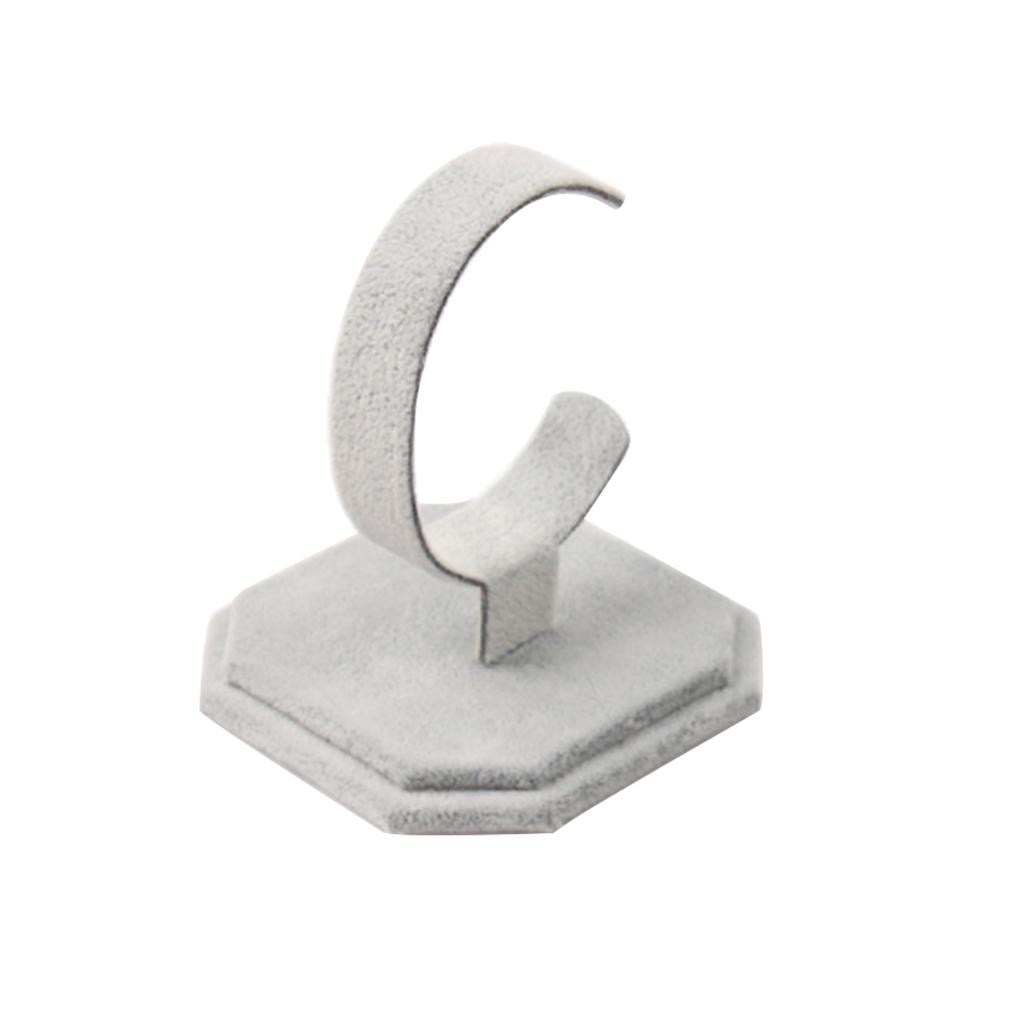 Jewelry And Watches Inc - Jewelry Display Stand Velvet Bracelet Organizer