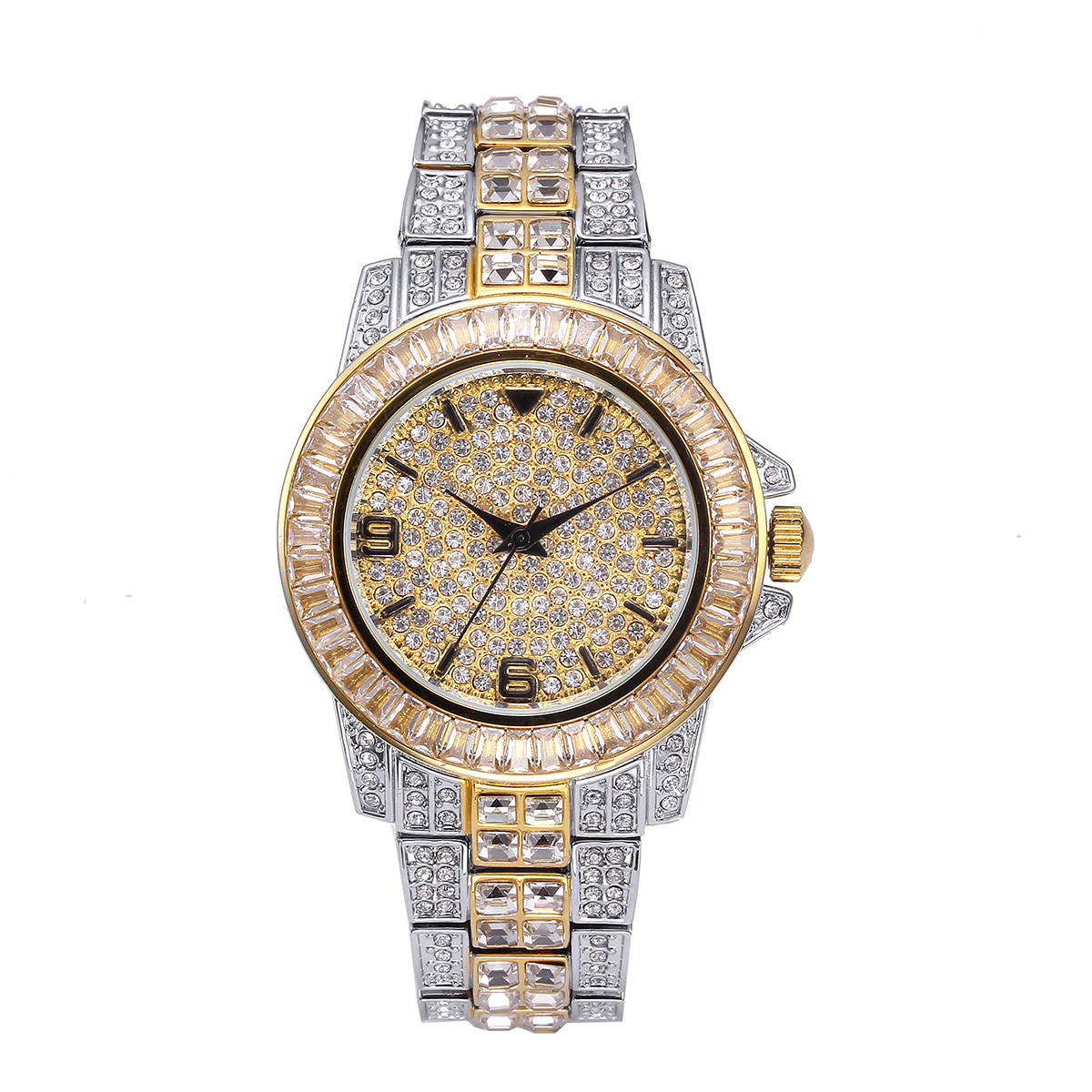 Jewelry For Watches - Luxury Full Stone Quartz Watches for