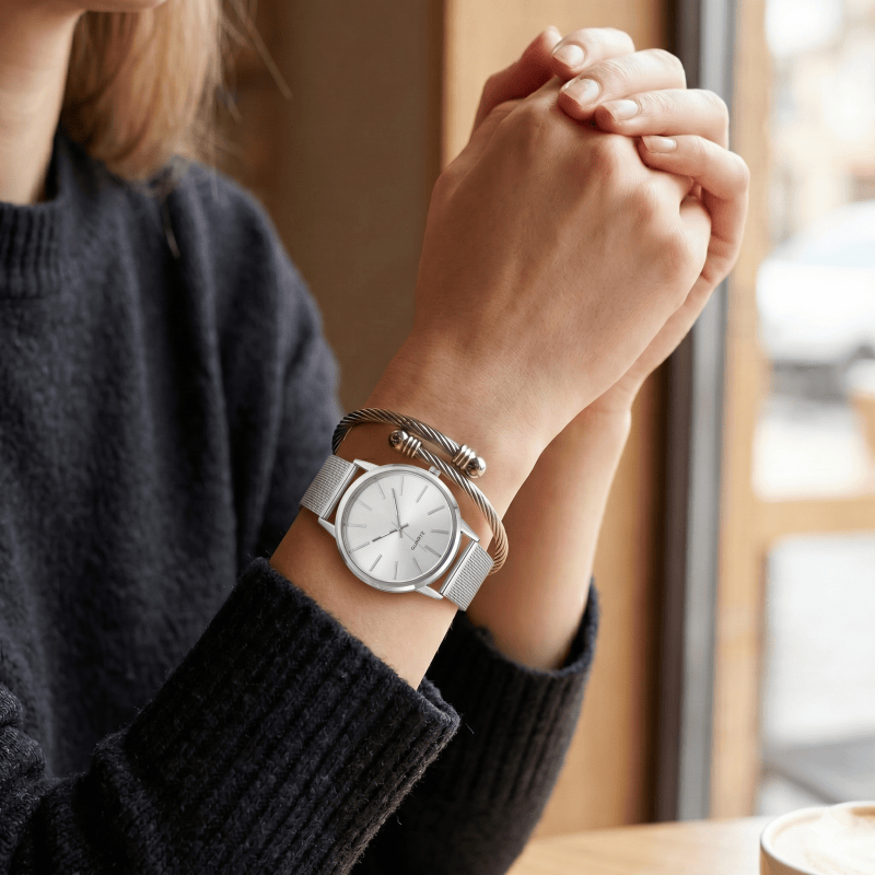 Jewelry Watches For Ladies - Fashion Women's Quartz Watch With Jewelry