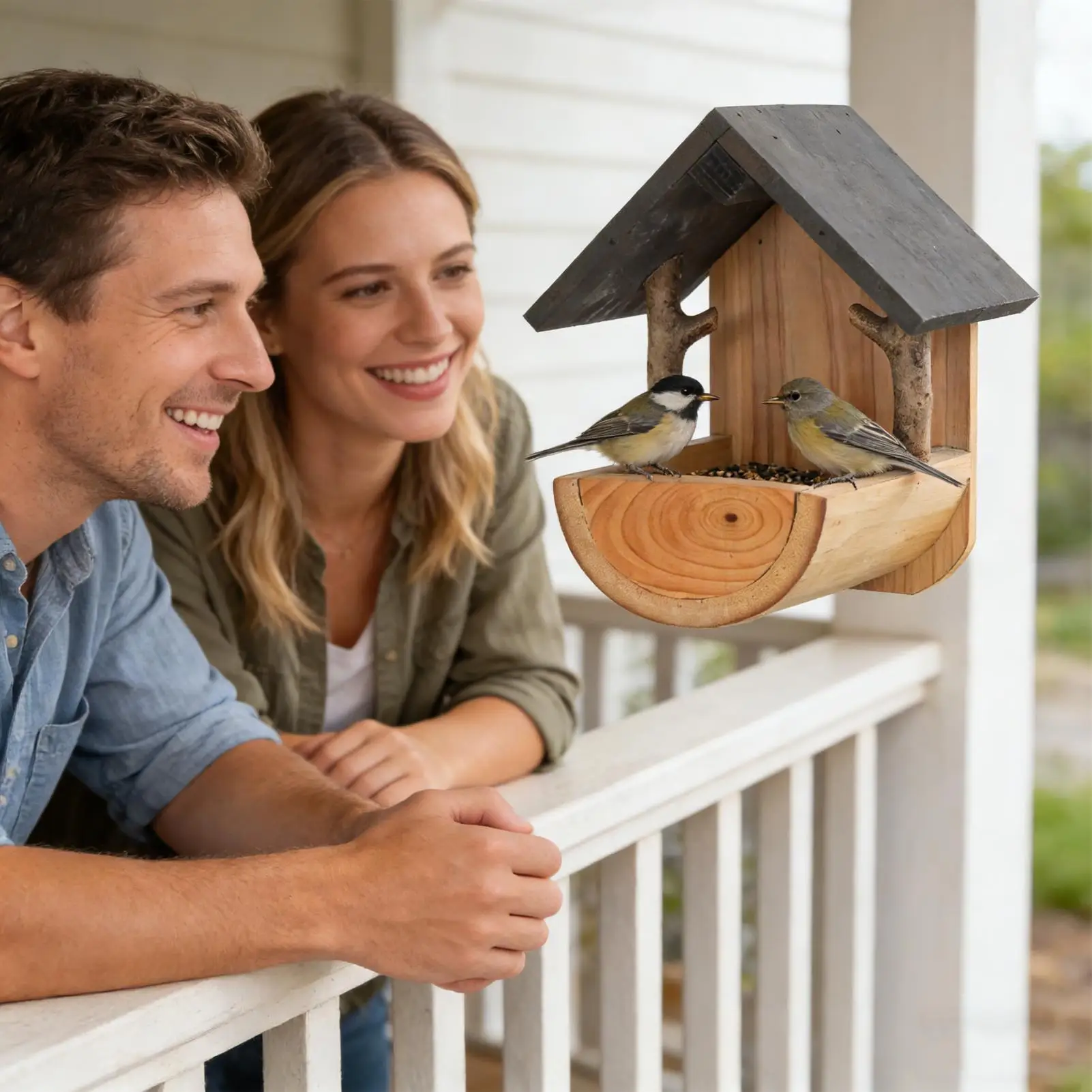 Wall Mount Wooden bird feeder  - Watches & Jewelry Repair Center New York Reviews ulasan dan harga