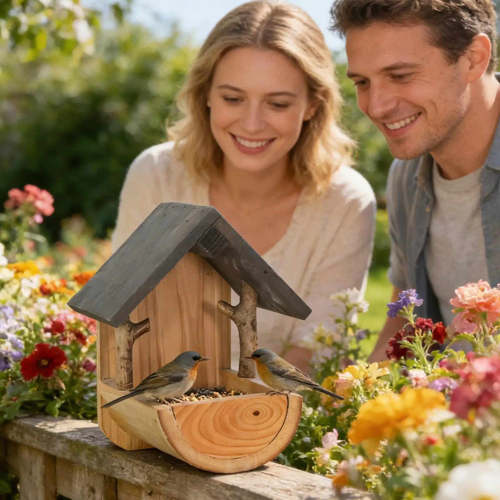 Wall Mount Wooden bird feeder  - Watches & Jewelry Repair Center New York Reviews ulasan dan harga