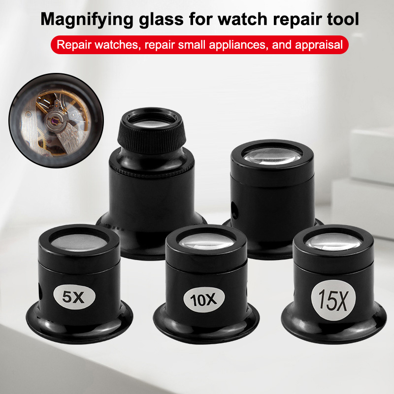 Professional 5/10/15/20X Magni - Jewelry Essentials Watches ulasan dan harga