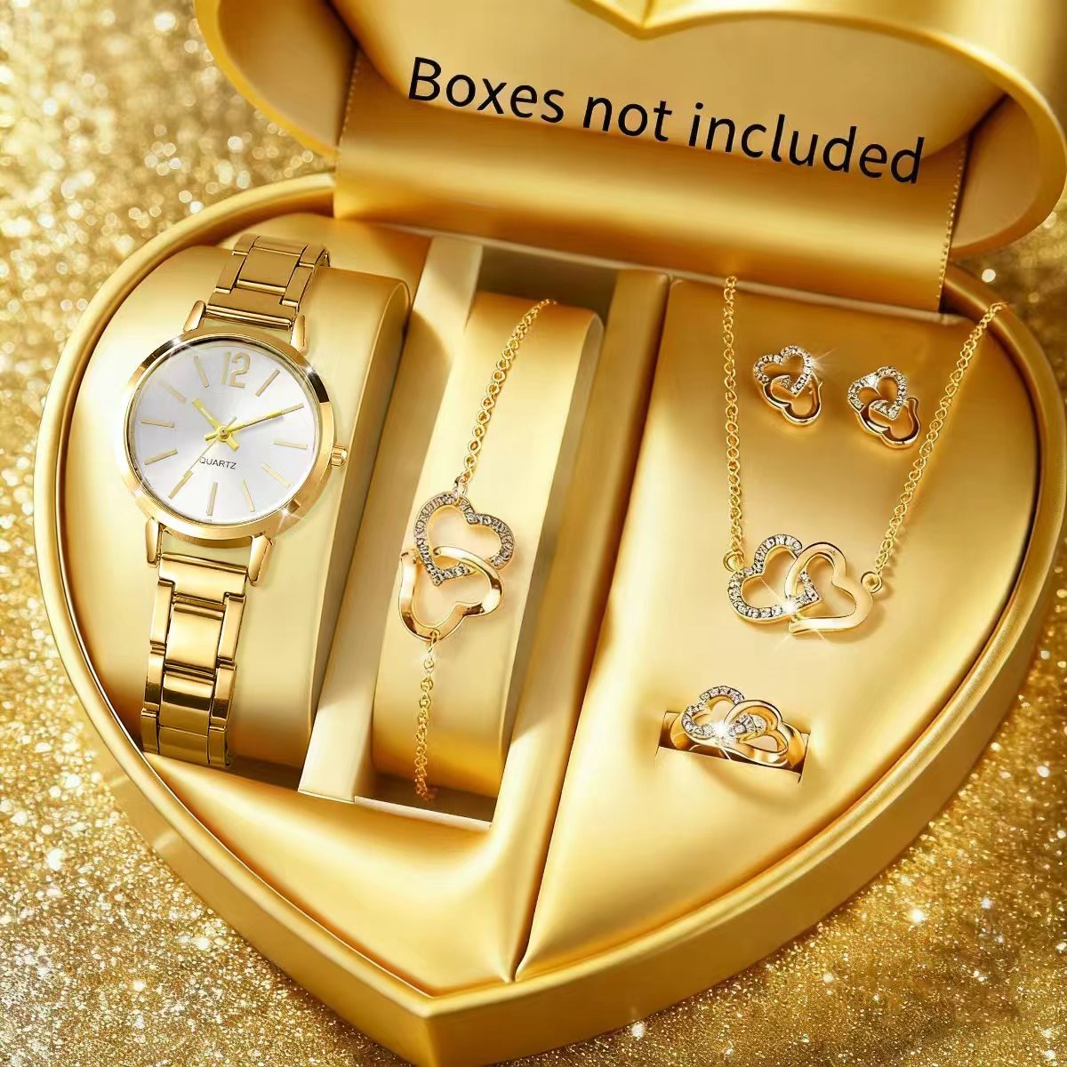 6PCS Fashion Women's Quartz Wa - Jewelry Watches For Ladies ulasan dan harga