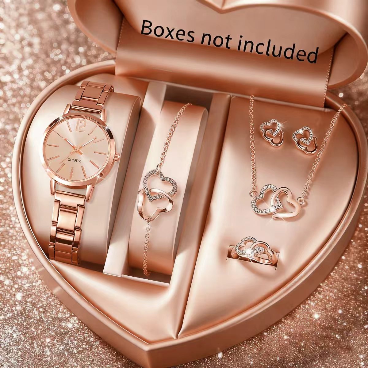 6PCS Fashion Women's Quartz Wa - Jewelry Watches For Ladies ulasan dan harga