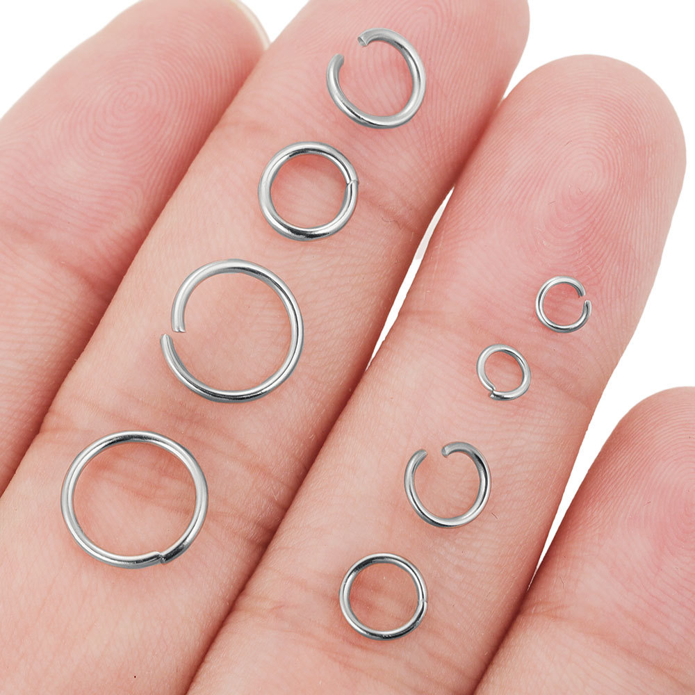 1200pcs Stainless Steel Jump R - Hoop Earrings ulasan dan harga