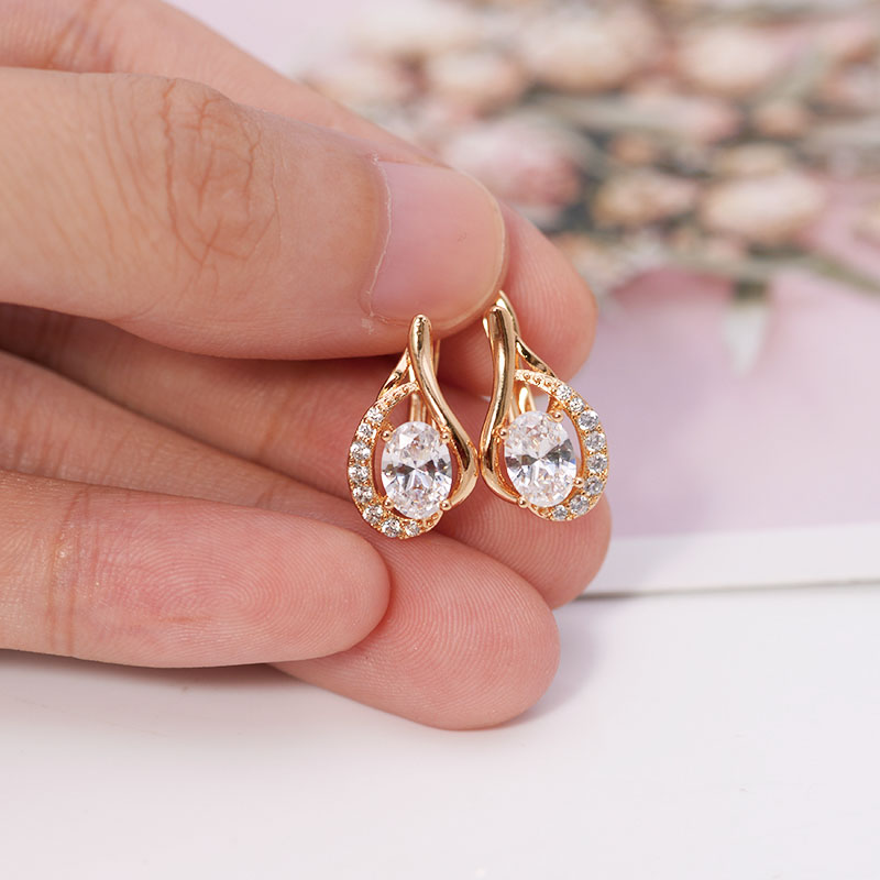 AAA+ Zircon Hoop Earrings for  - Nick'S Jewelry & Watches Reviews ulasan dan harga