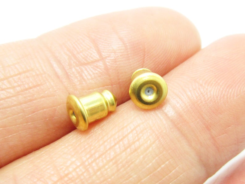 200pcs Brass Ear Nuts, Ear Pos - Nick'S Jewelry & Watches Reviews ulasan dan harga