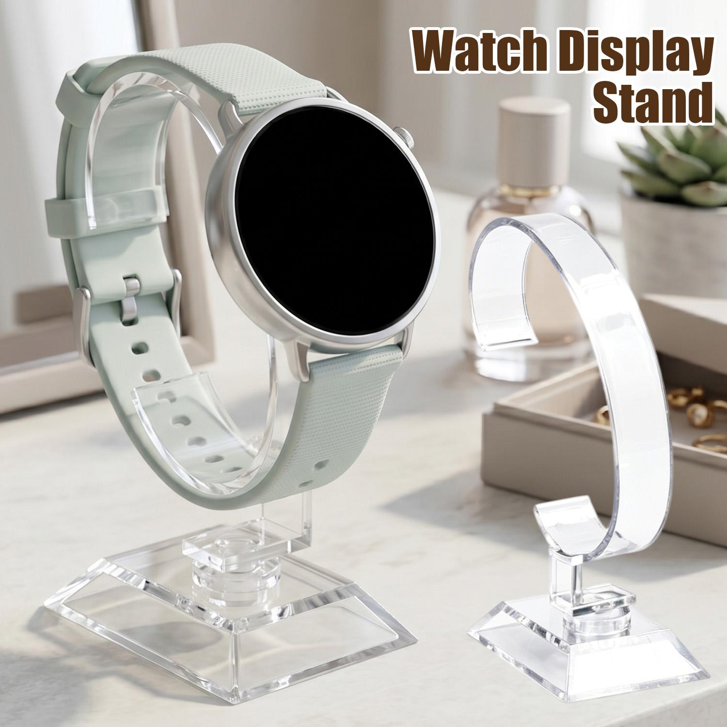 Transparent Watch Display Stan - Jewelry And Watches Inc ulasan dan harga