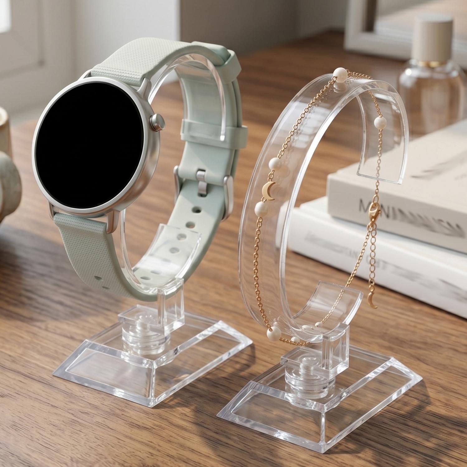 Transparent Watch Display Stan - Jewelry And Watches Inc ulasan dan harga