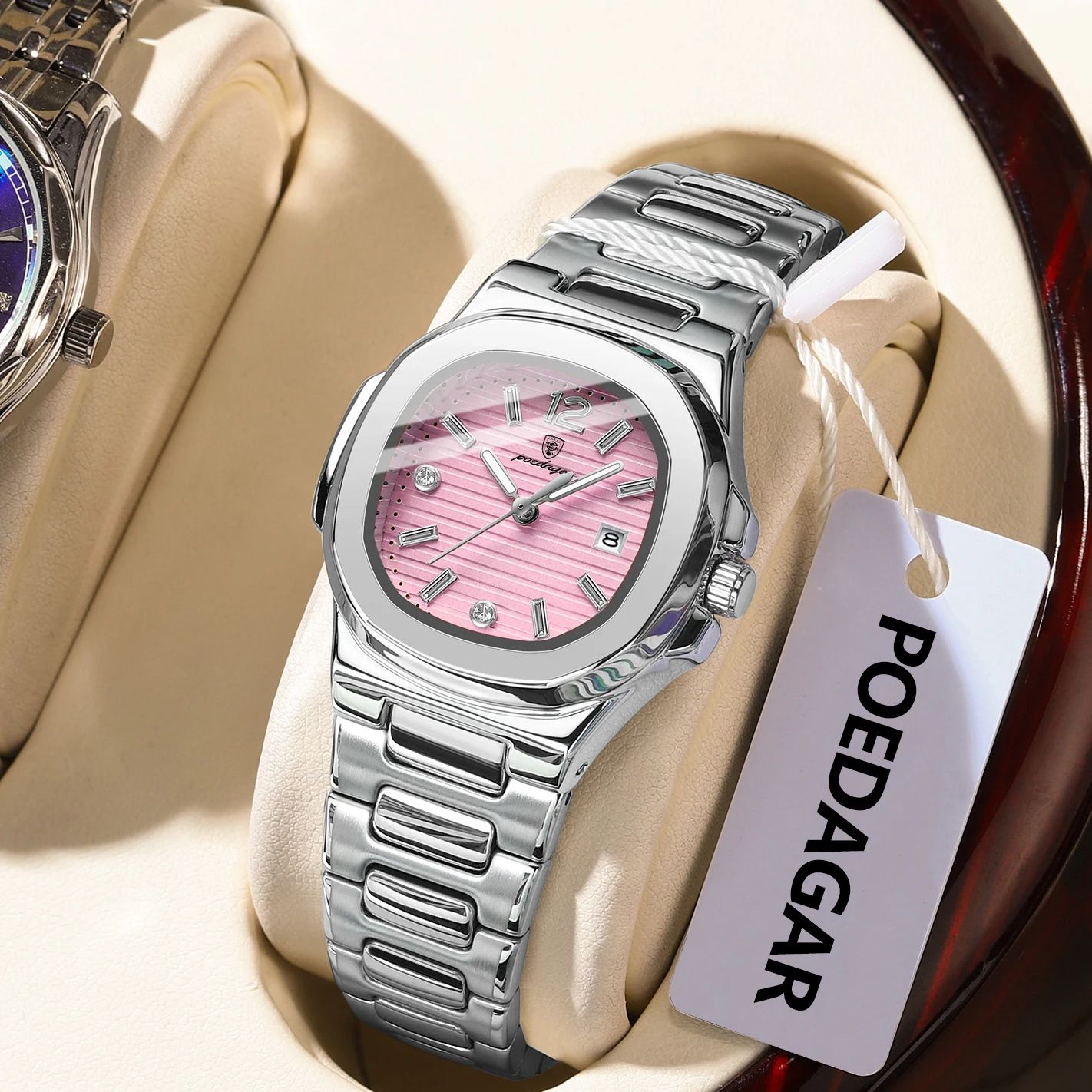 POEDAGAR Square Fashion Woman  - High Jewelry Watches ulasan dan harga