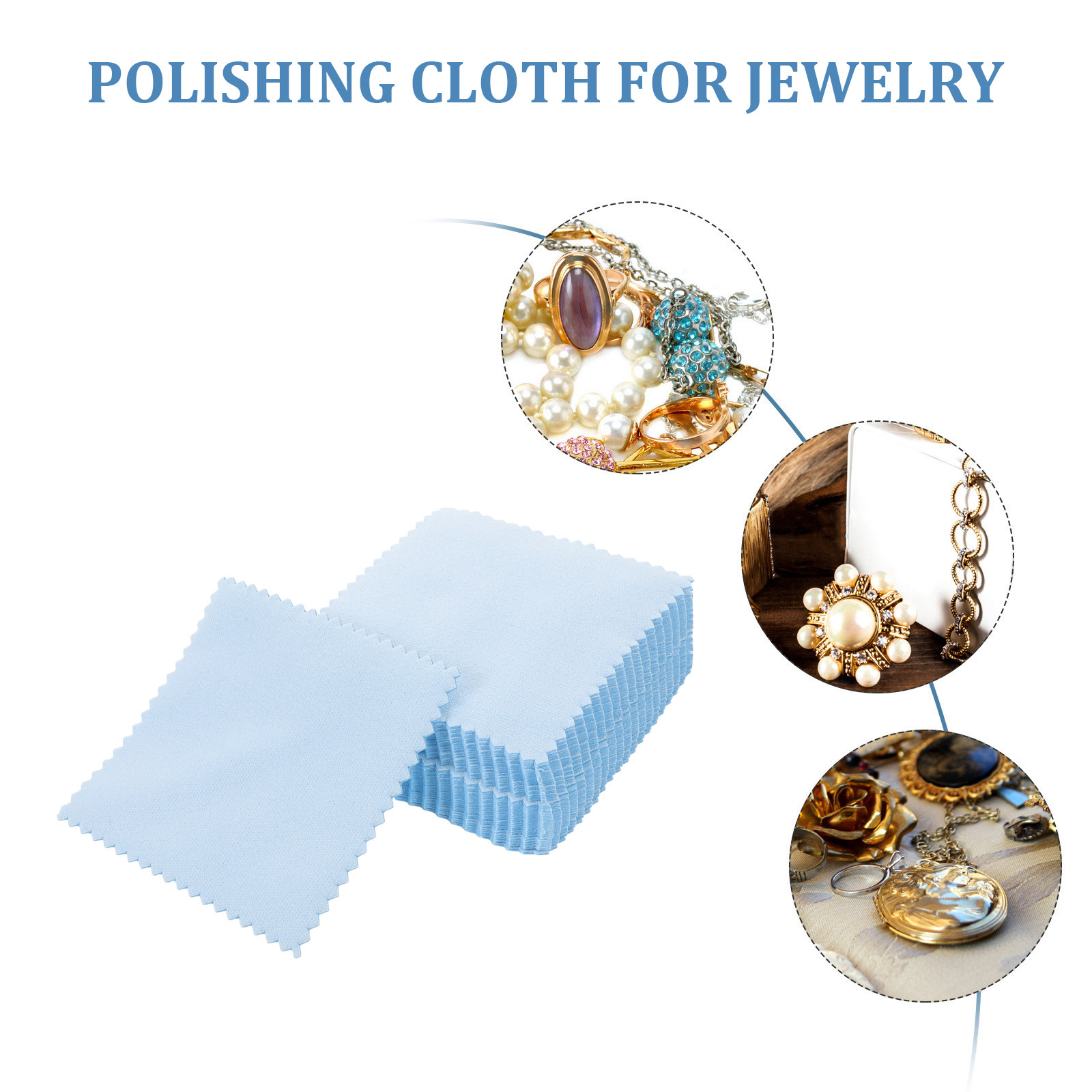 2pcs Silver Polishing Cloth 8X - Jewelry For Watches ulasan dan harga