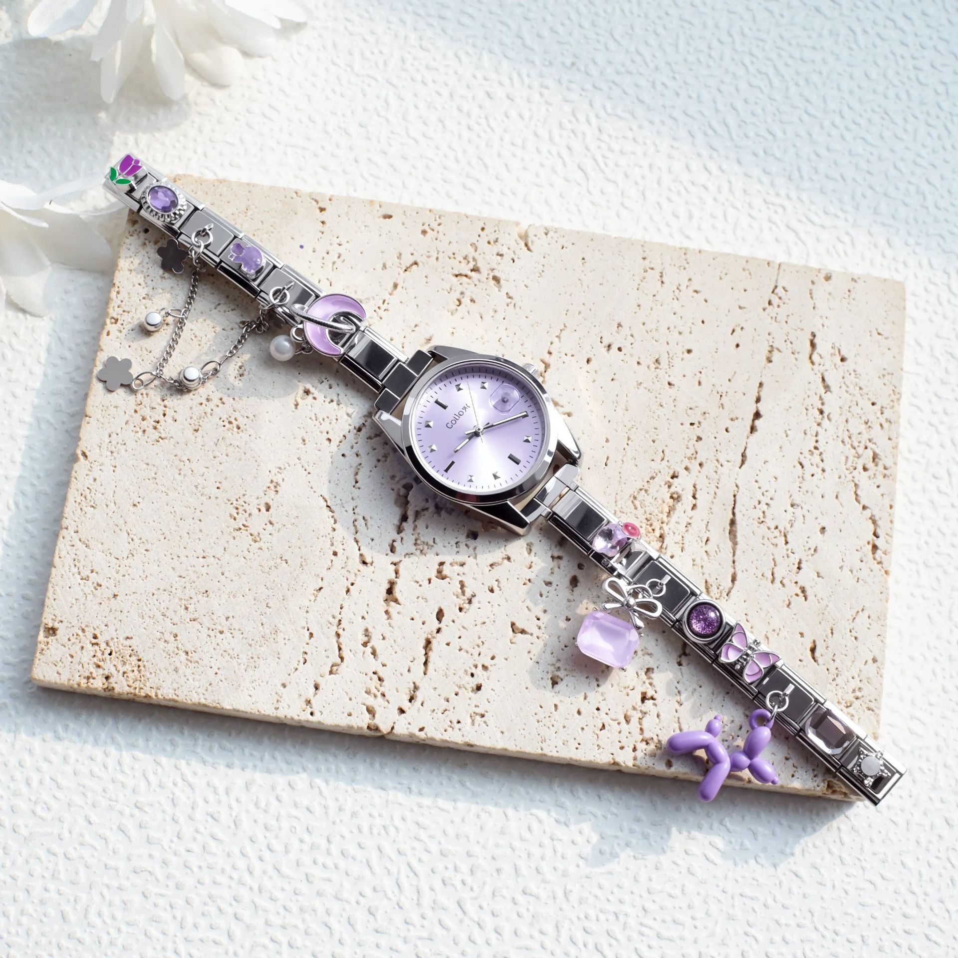 Ins Stainless Steel Italian Wa - Jewelry Watches For Ladies ulasan dan harga