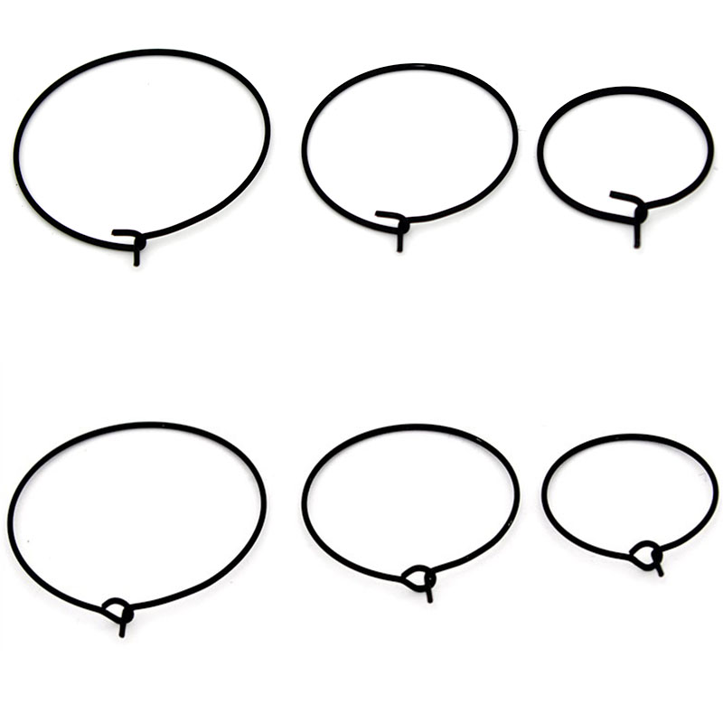 20Pcs 20mm 25mm 30mm Stainless - Hoop Earrings ulasan dan harga