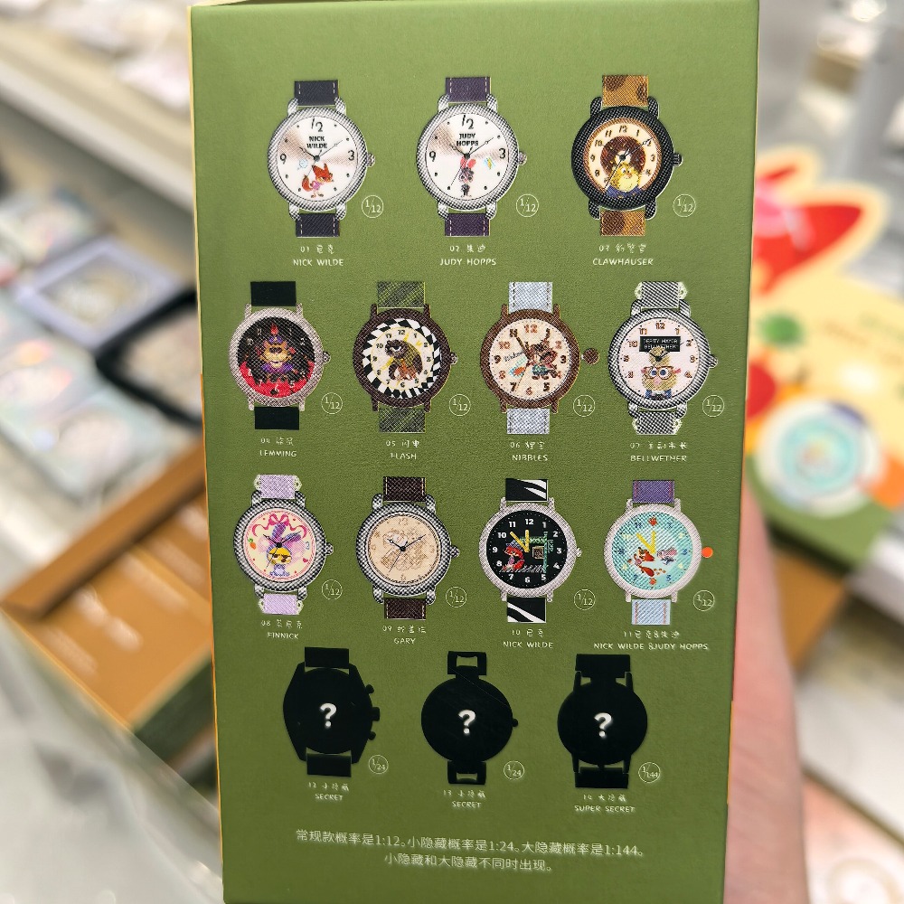 Disney Zootopia Series Blind B - Nick'S Jewelry & Watches Reviews ulasan dan harga