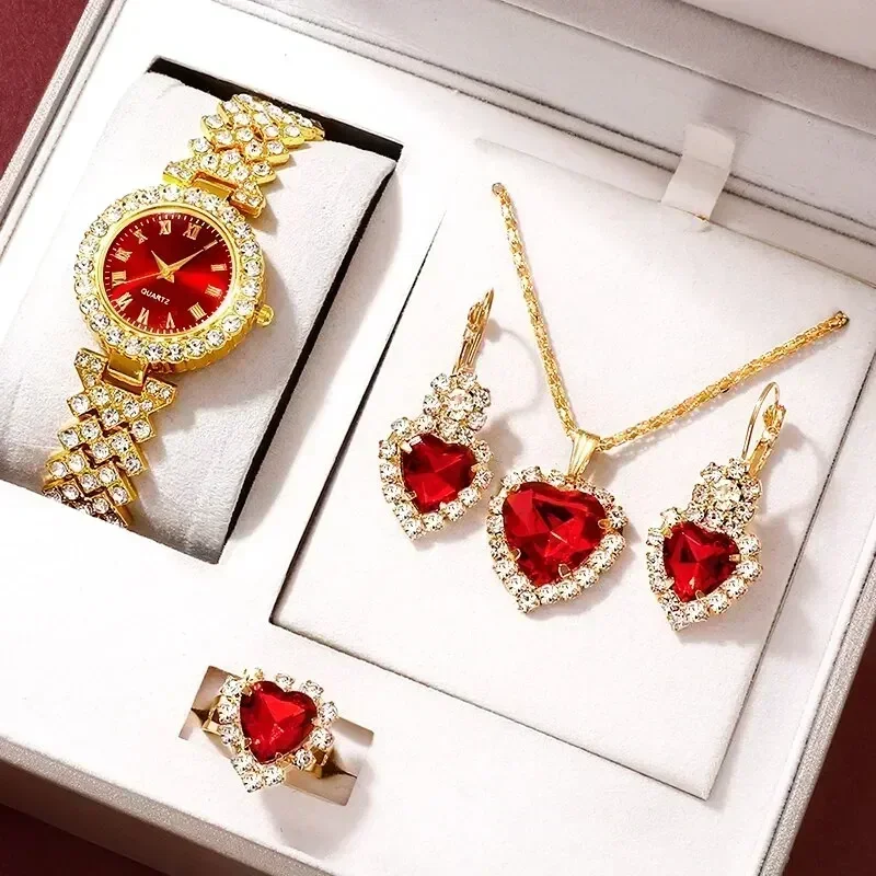 Golden Luxury Watch Women Ring - Jewelry Watches For Ladies ulasan dan harga