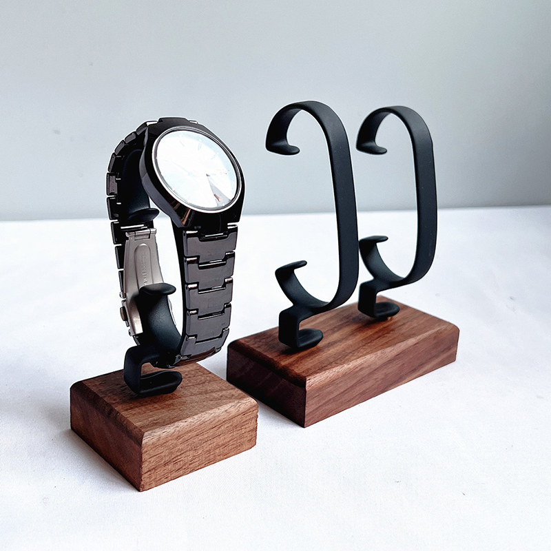 Wooden C‑Shaped Jewelry Displa - Jewelry And Watches Inc ulasan dan harga