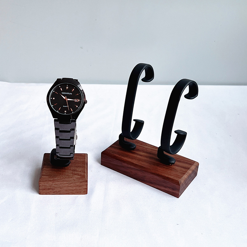 Wooden C‑Shaped Jewelry Displa - Jewelry And Watches Inc ulasan dan harga