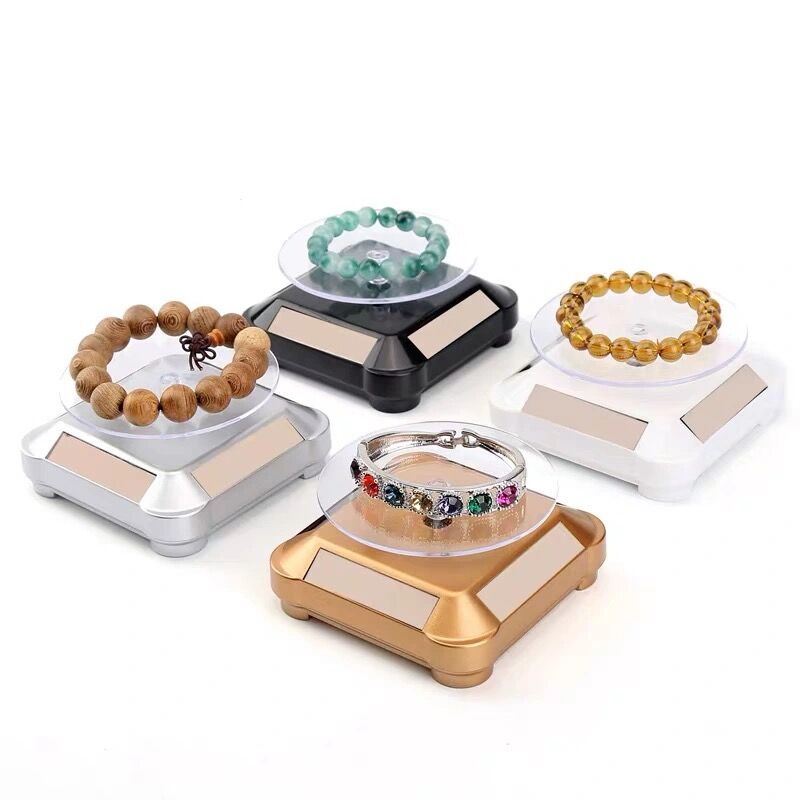 360 Degree Turntable Solar Rot - Jewelry And Watches Exhibition ulasan dan harga