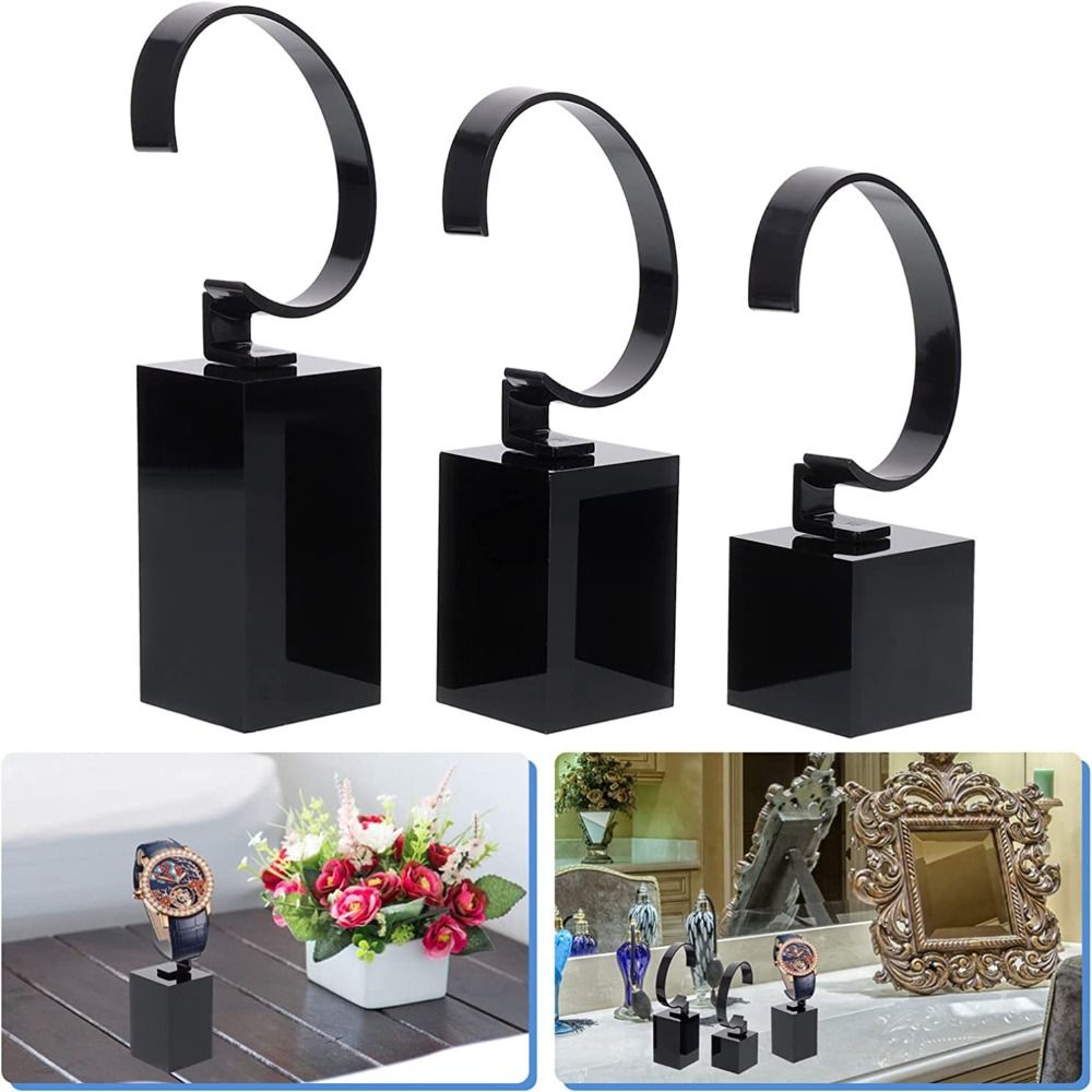 4/6/8cm New Acrylic Watch Disp - Jewelry And Watches Inc ulasan dan harga