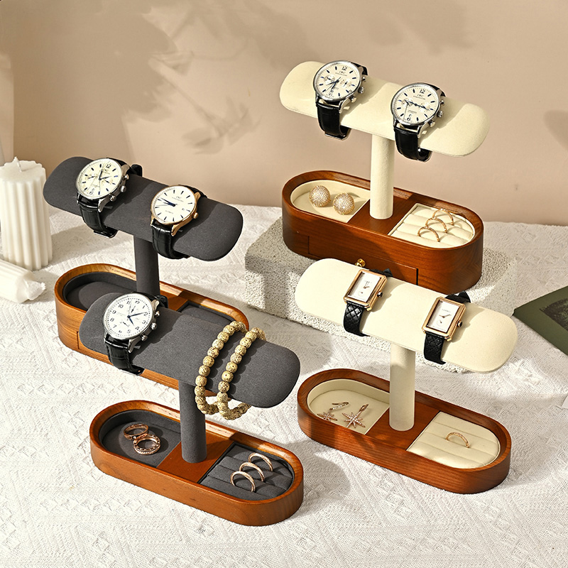Oirlv Solid Wood Watch Organiz - Jewelry And Watches Box ulasan dan harga