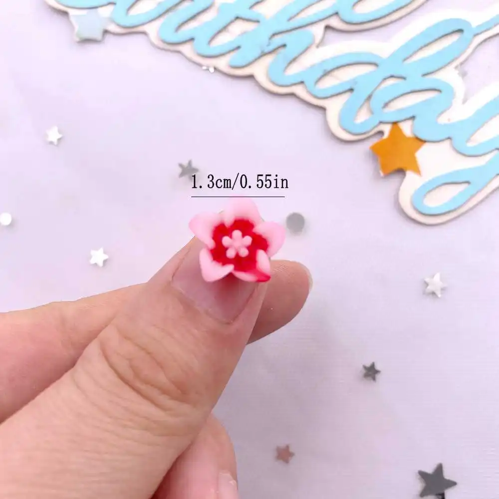 50pcs Resin 13mm Colorful 3D M - Paradise Jewelry & Watches Llc Miami Photos ulasan dan harga
