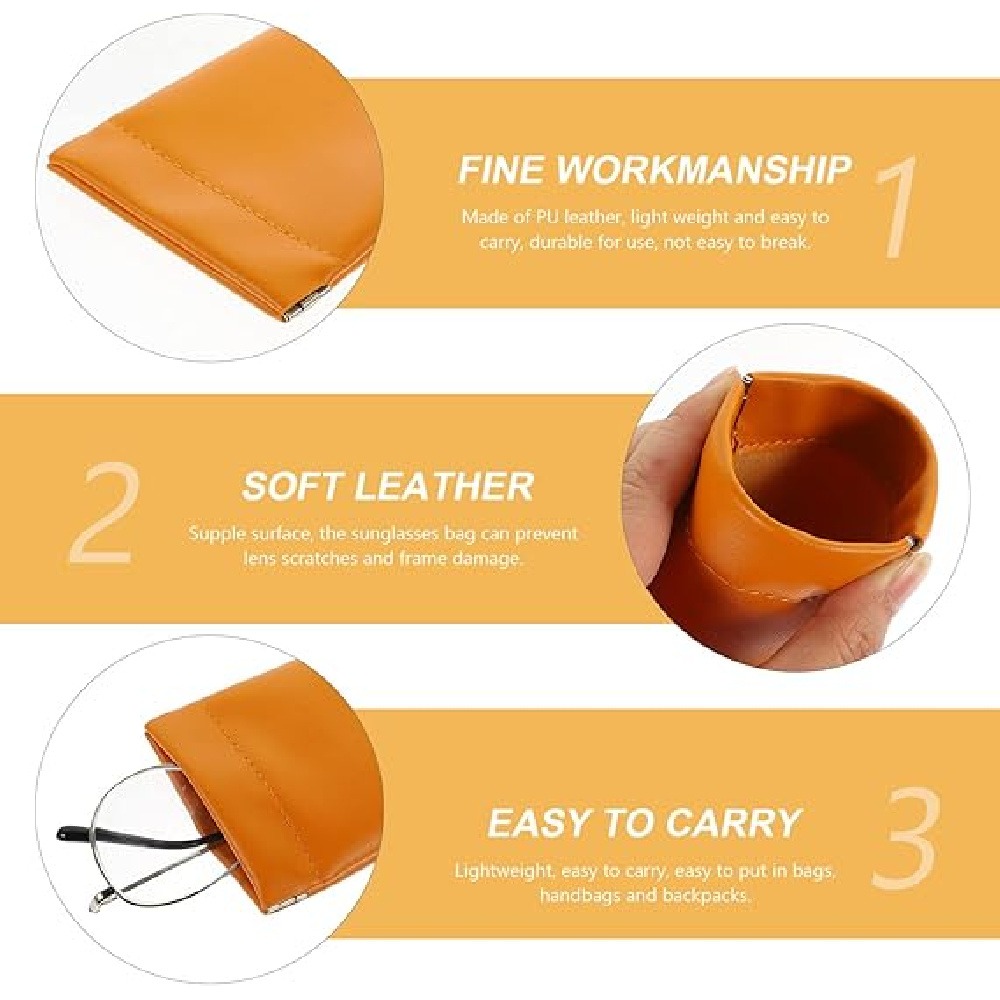 3 Pack PU Leather Storage Pouc - Jewelry Essentials Watches ulasan dan harga