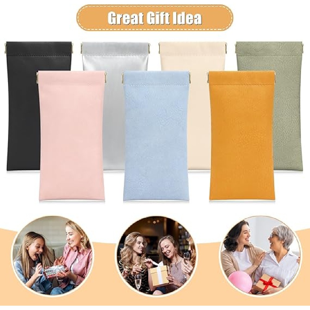 3 Pack PU Leather Storage Pouc - Jewelry Essentials Watches ulasan dan harga