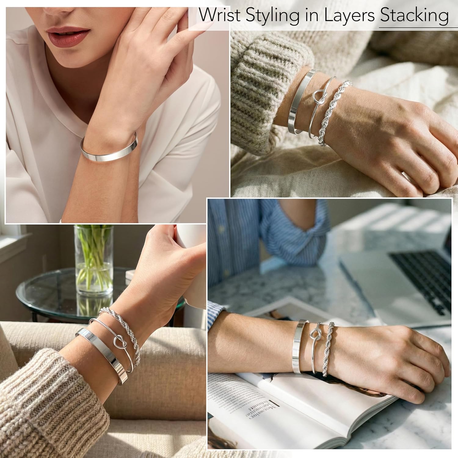 925 Sterling Silver Bracelets  - Jewelry Essentials Watches ulasan dan harga
