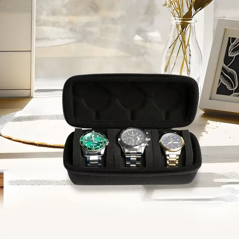 Travel Case for Watch with 3 S - High Jewelry Watches ulasan dan harga