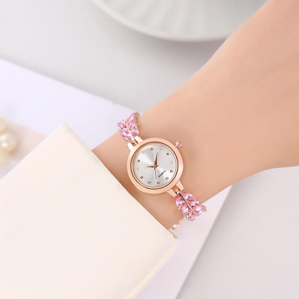 2.3cm Women Rhinestone Bracele - Jewelry Watches For Ladies ulasan dan harga