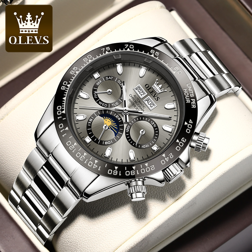 OLEVS 6654 Luxury Mens Watch C - Rolex Watch Datejust ulasan dan harga