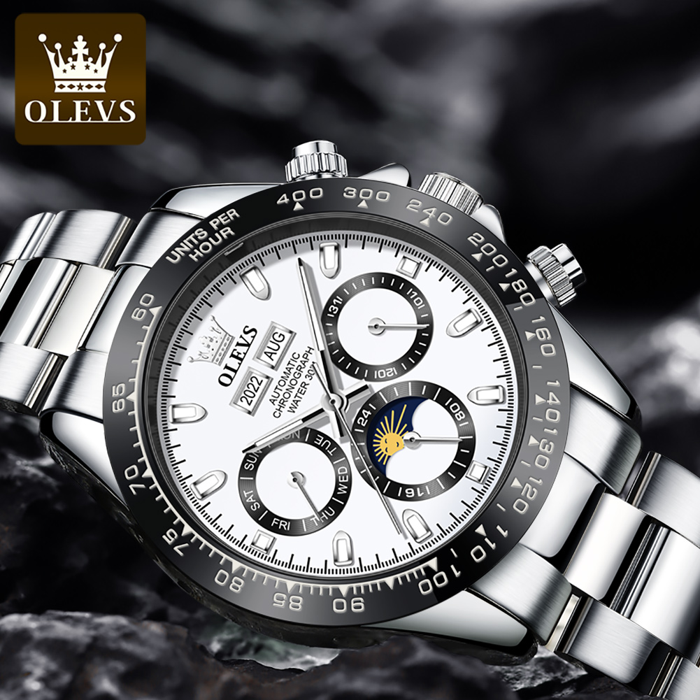 OLEVS 6654 Luxury Mens Watch C - Rolex Watch Datejust ulasan dan harga