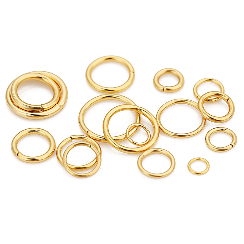 100pcs 3.5/4/5/6/7/8/9/10mm Ev - Hoop Earrings ulasan dan harga
