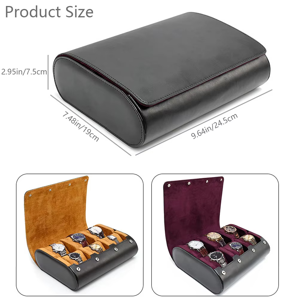 Watch Travel Case for Men Wome - Jewelry And Watches Box ulasan dan harga