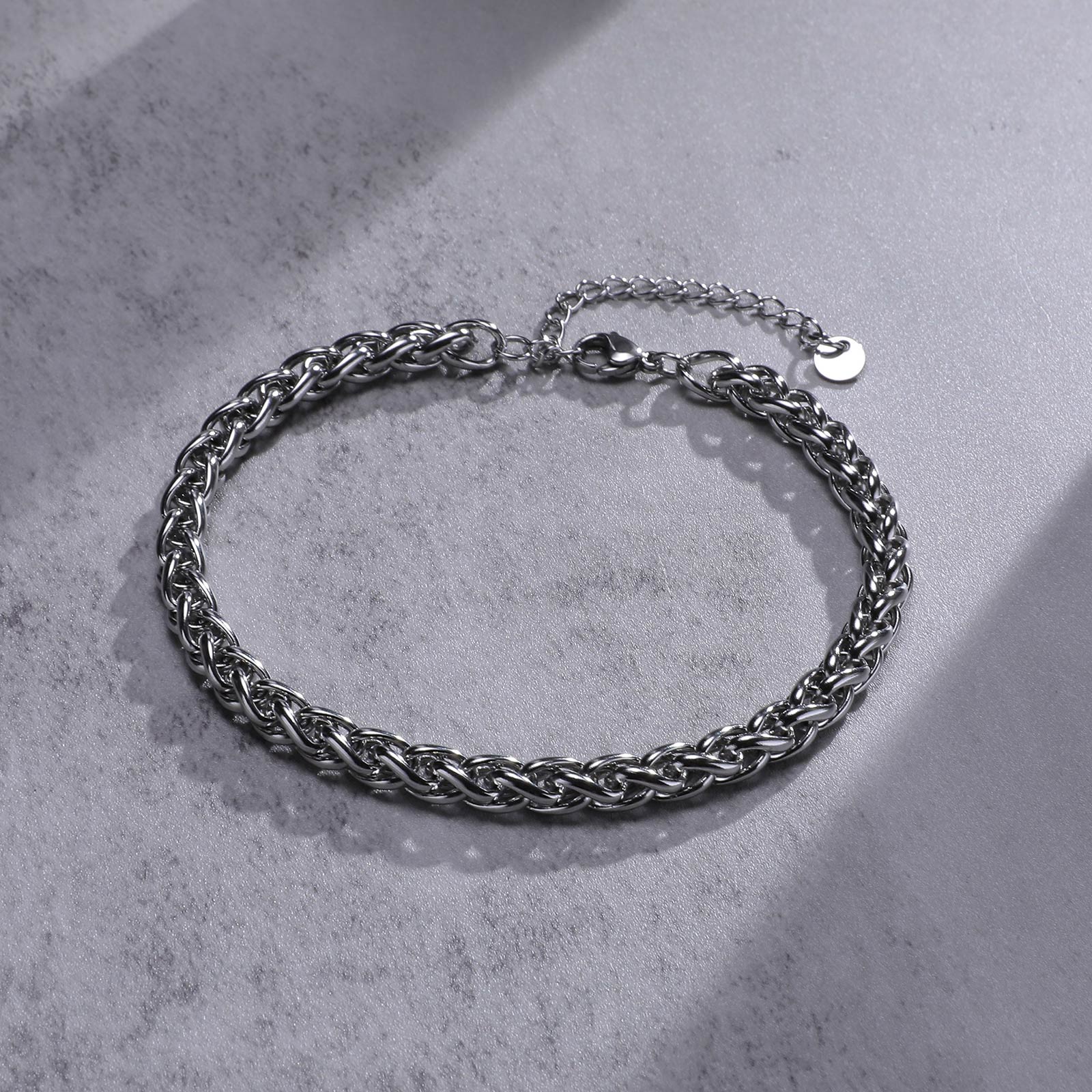 Vnox Cuban Chain Anklets for M - Jc Jewelry & Watches Photos ulasan dan harga