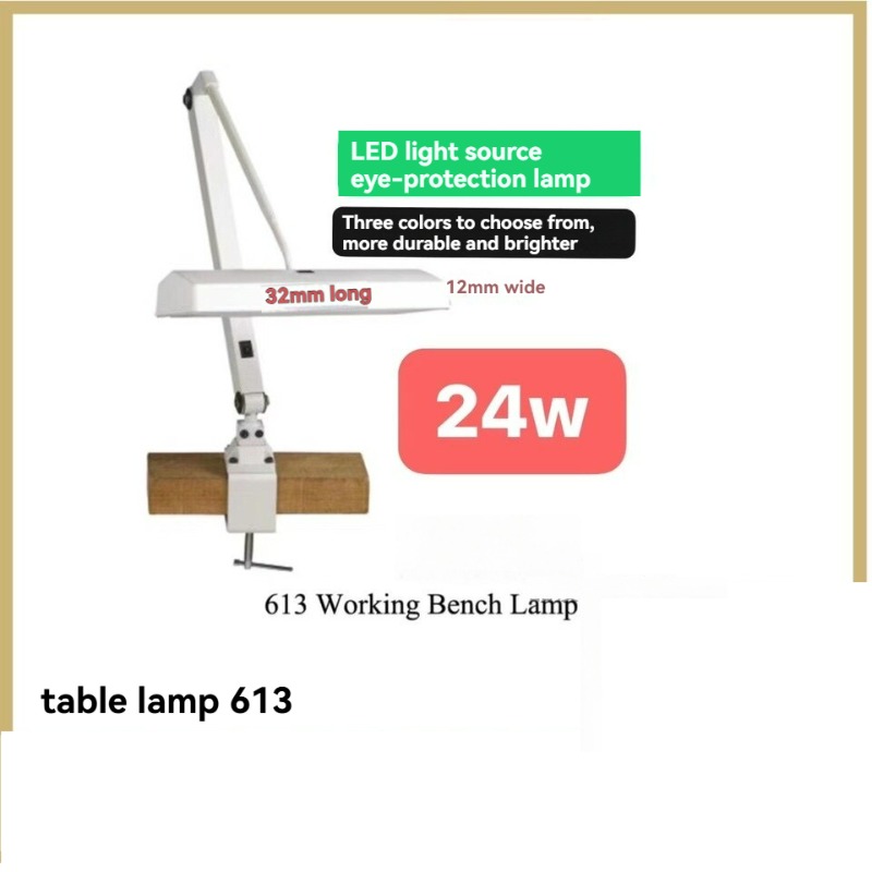 Double-Tube Work Desk Lamp Wat - Jewelry Essentials Watches ulasan dan harga