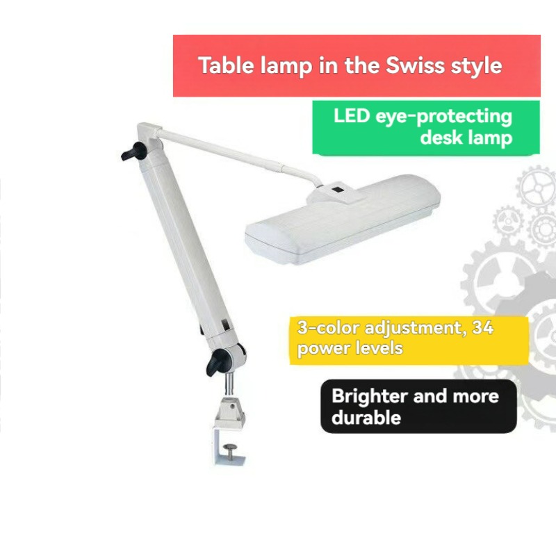 Double-Tube Work Desk Lamp Wat - Jewelry Essentials Watches ulasan dan harga