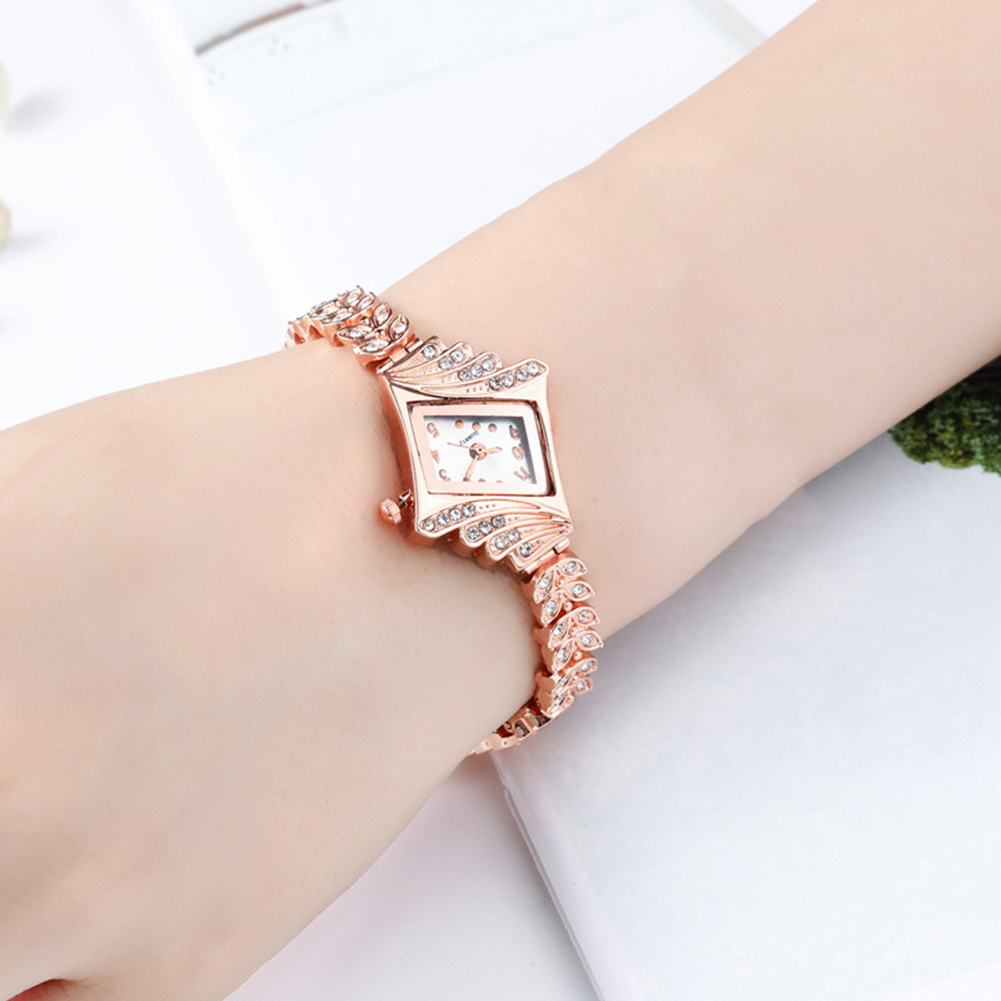 Unique Rhombus Inlaid Diamond  - Unique Jewelry Watches ulasan dan harga