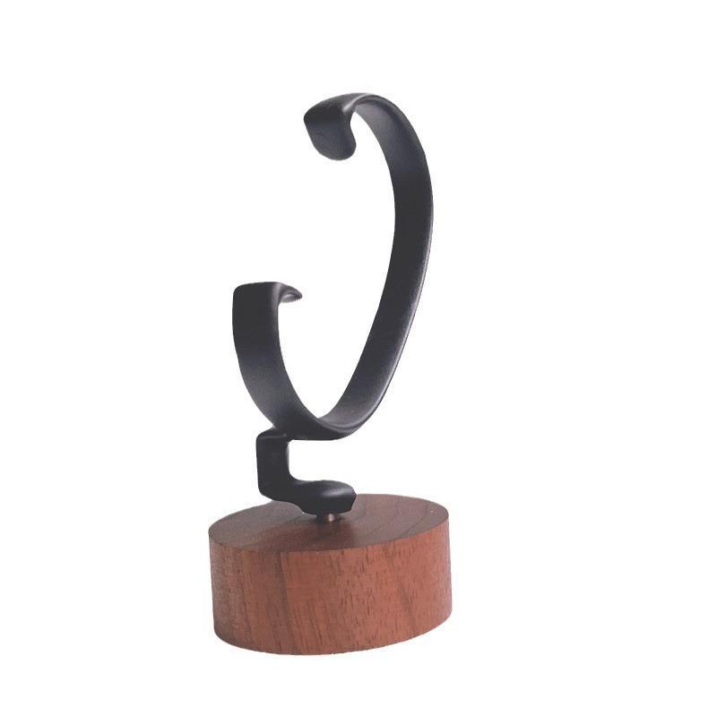 1PCS Wooden C-Shaped Watch Hol - Jewelry And Watches Inc ulasan dan harga
