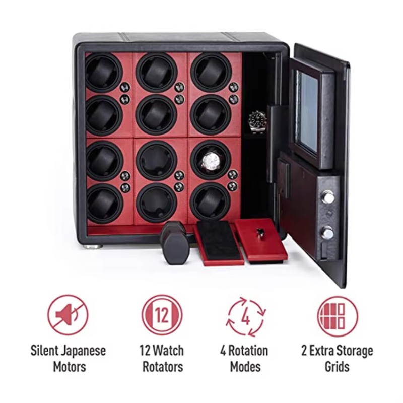 Luxury 12 Automatic Rotors and - Jewelry And Watches Box ulasan dan harga