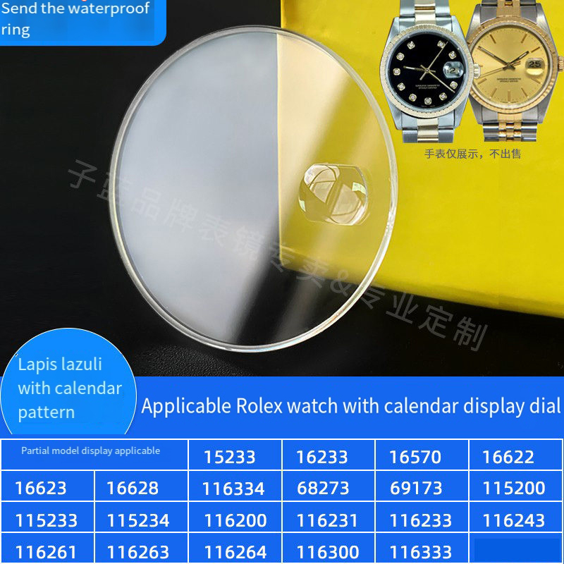 Sapphire Watch Crystal For Rol - Rolex Watch Datejust ulasan dan harga
