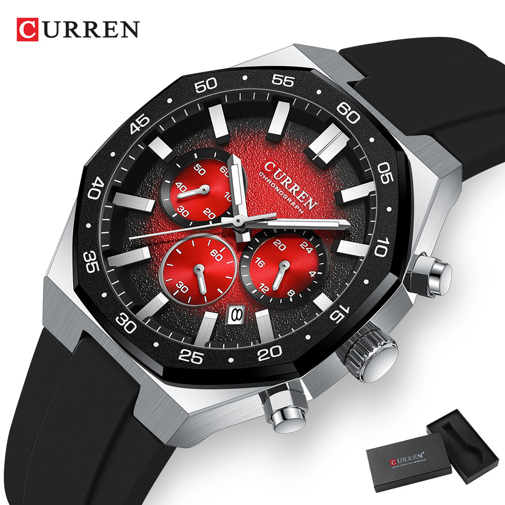 CURREN Fashion Casual Men Spor - Jewelry For Watches ulasan dan harga