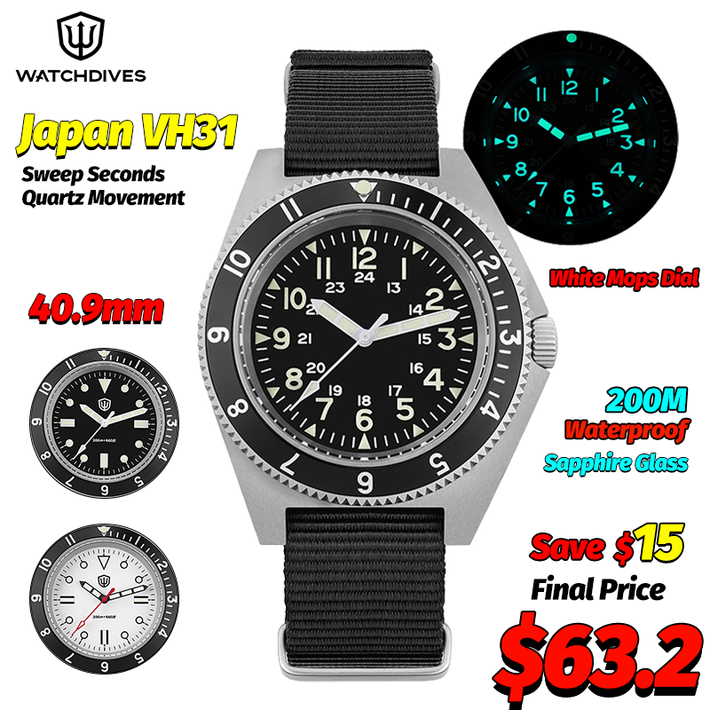 Watchdives WD1972 Quartz Watch - Jewelry And Watches Box ulasan dan harga