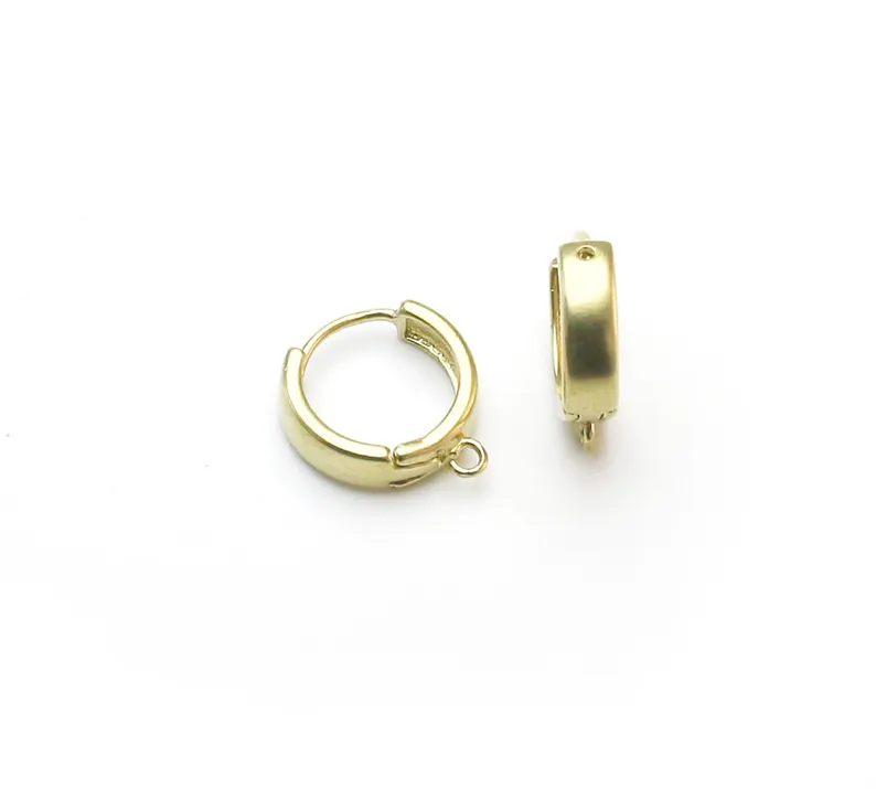 10pcs Round Earring Hoops, Hug - Hoop Earrings ulasan dan harga