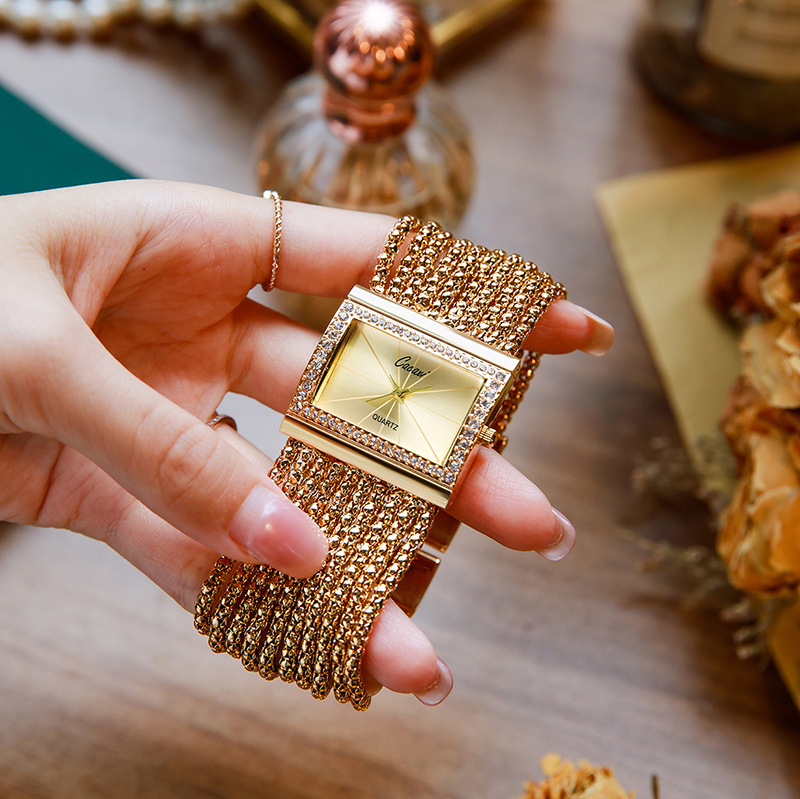 Women Square Quartz Watch Fash - Jewelry Watches For Ladies ulasan dan harga