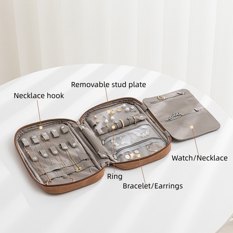 Travel Storage Bag Organizer N - Jewelry Essentials Watches ulasan dan harga