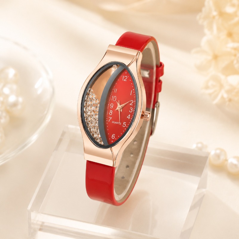 Unique Oval Women's Watches Lu - Unique Jewelry Watches ulasan dan harga