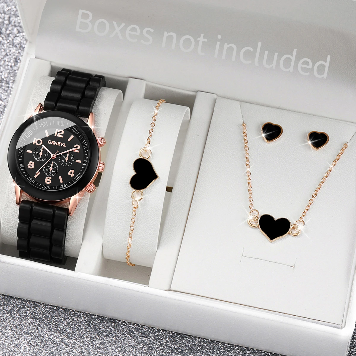 5/6PCS Fashion Women Watches C - Jewelry Watches For Ladies ulasan dan harga