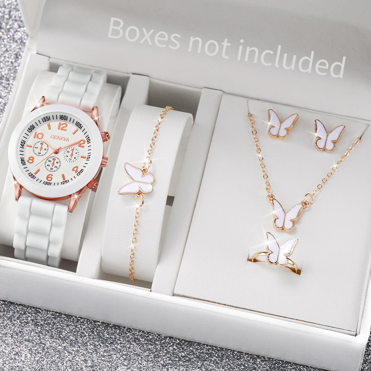 5/6PCS Fashion Women Watches C - Jewelry Watches For Ladies ulasan dan harga