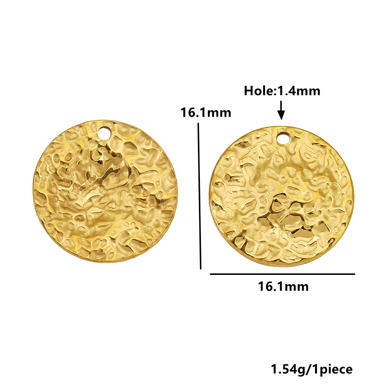 4pcs Stainless Steel Round Lov - Hoop Earrings ulasan dan harga